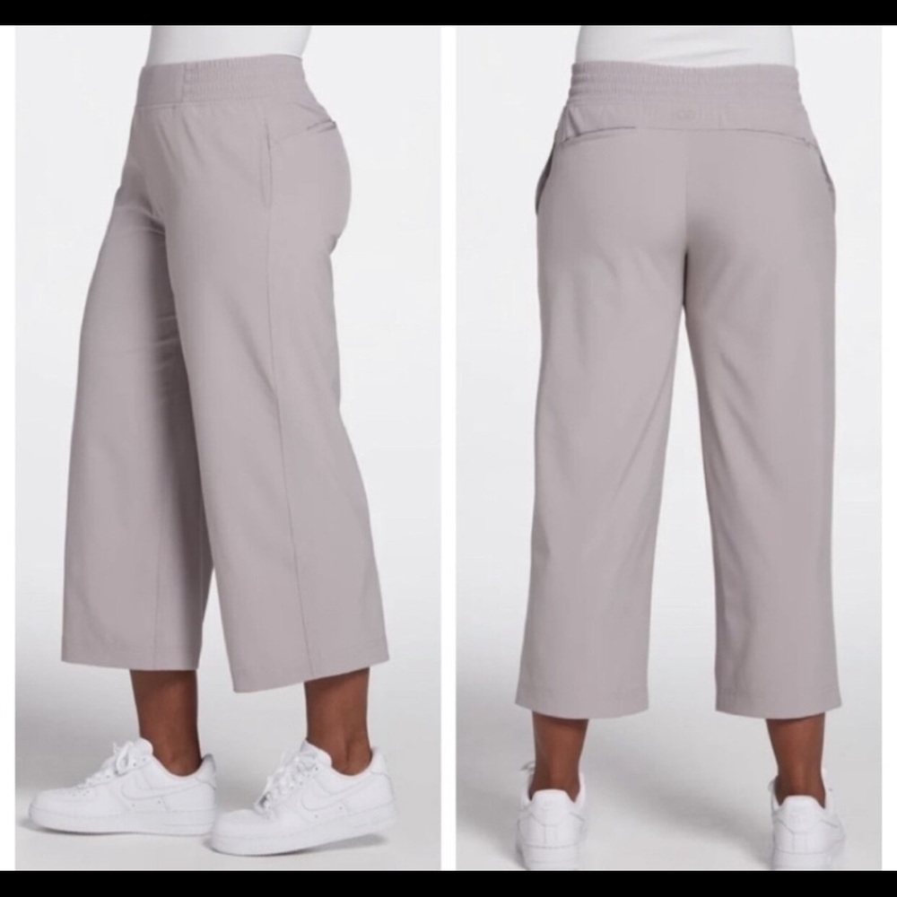 CALIA Carrie Underwood Journey Collection Mid Rise Crop Wide Leg Pants